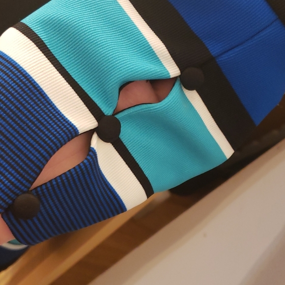 Sandra Darren Black Sheath Dress sz 14 - Picture 4 of 4